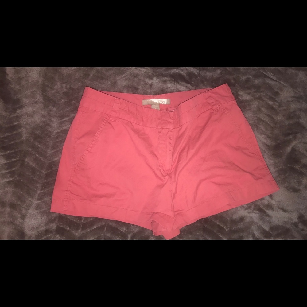 Pink shorts!